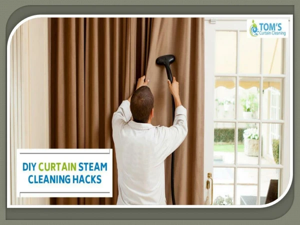 DIY Curtain Steam Cleaning Hacks