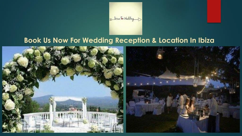 book us now f or wedding r eception location