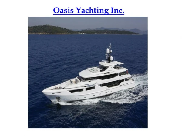 Oasis Yachting Inc.