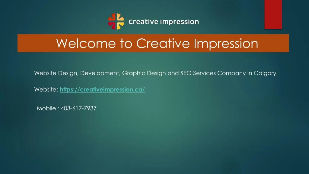 welcome to creative impression