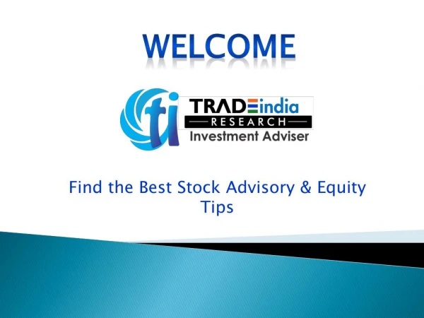 Find the Best Stock Advisory & Equity Tips