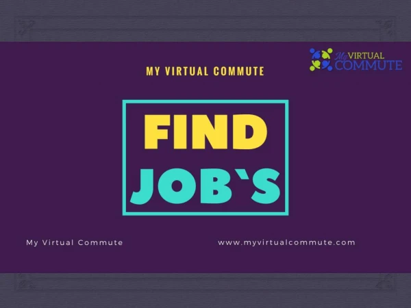 My Virtual Commute - Virtual Job - Virtual Assistant