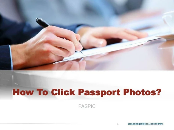 How To Click Passport Photos?