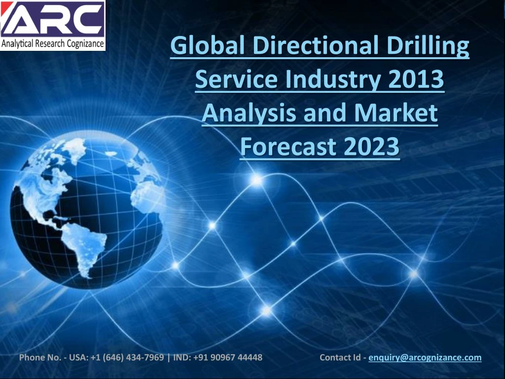 global directional drilling service industry 2013