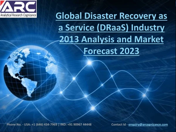 Disaster Recovery as a Service (DRaaS) Market - Current Trends and Future Growth Opportunities