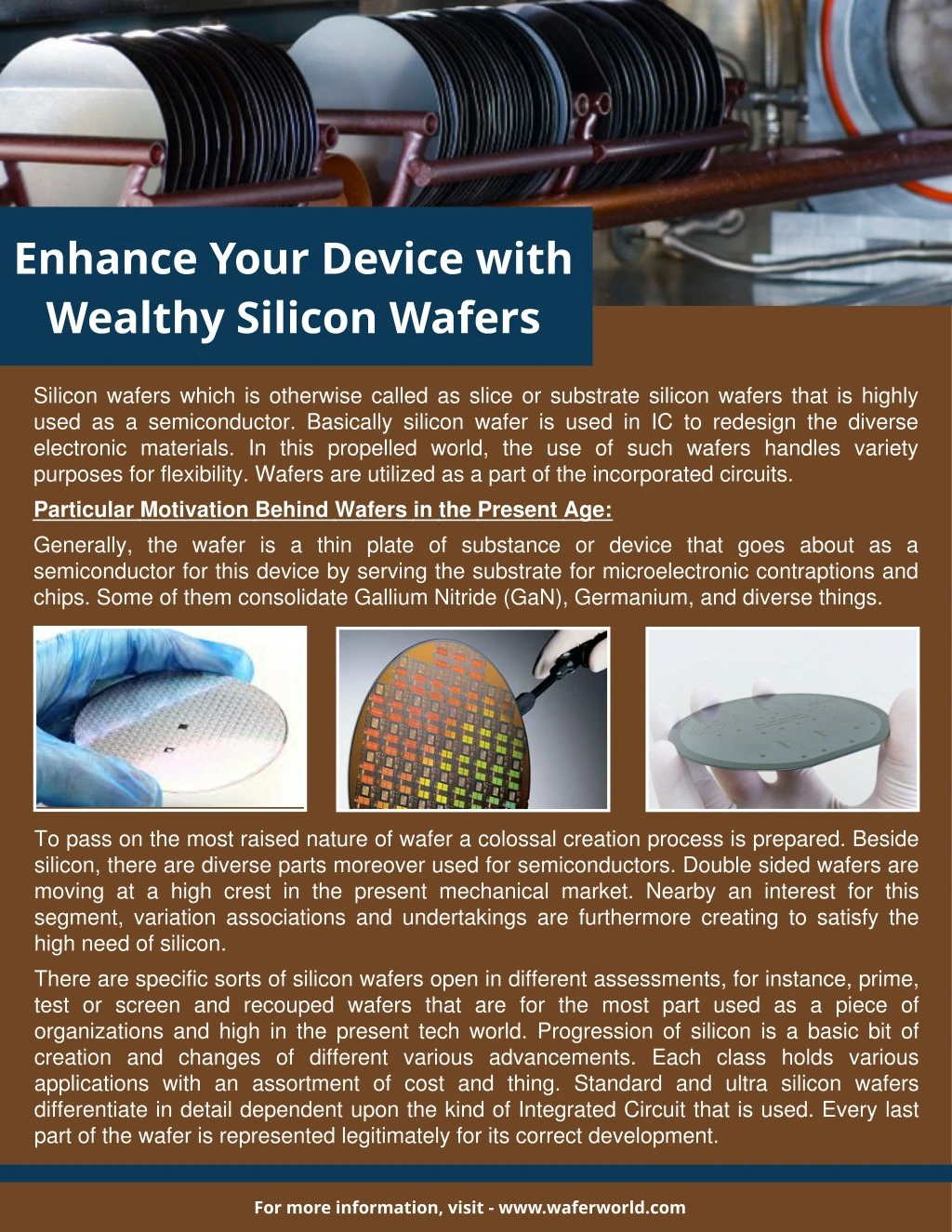 enhance your device with wealthy silicon wafers