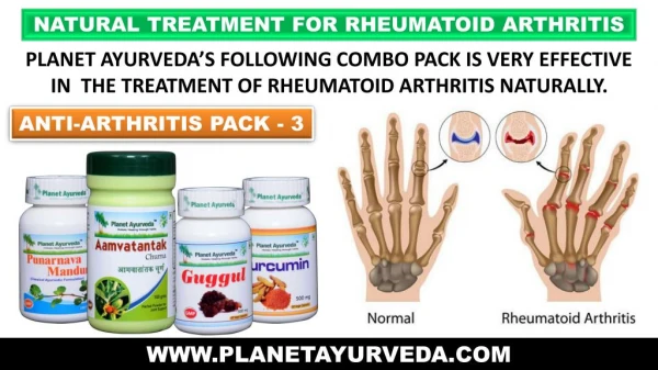 Rheumatoid Arthritis Natural treatment with Ayurvedic medicines