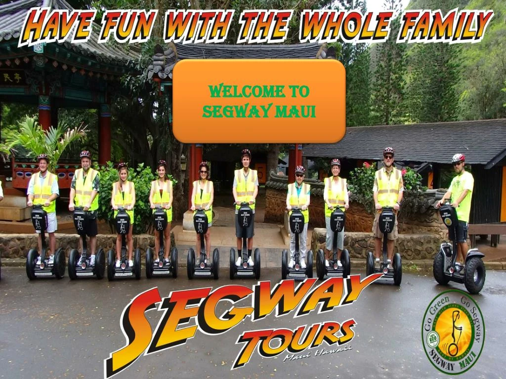 welcome to segway maui