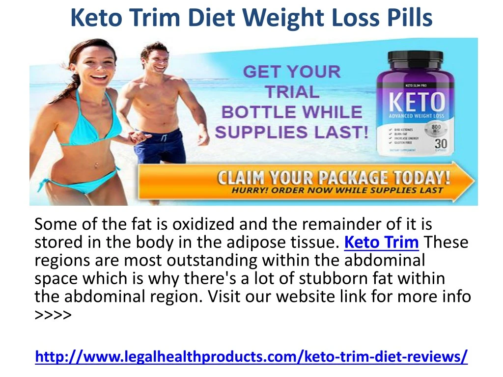 keto trim diet weight loss pills