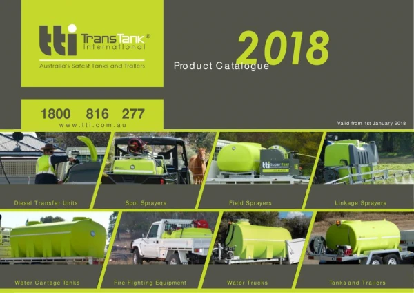 TTi Product Catalogue 2018