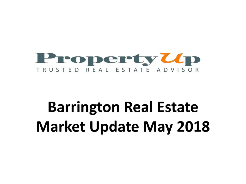 barrington real estate market update may 2018