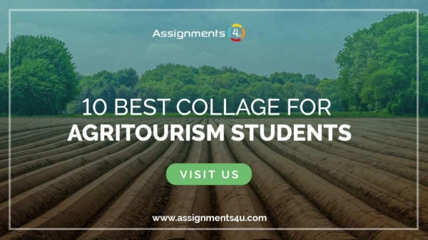 10 Best Collage for Agritourism Students