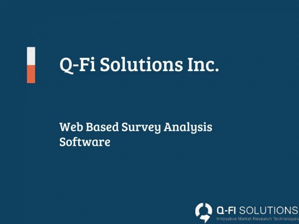 Web Based Survey Software