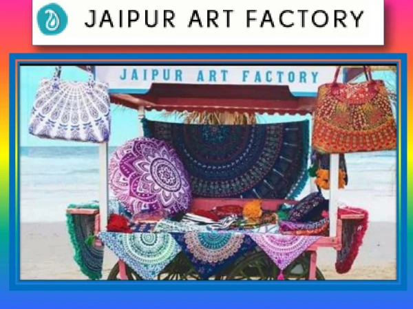 Modern mandala tapestry art form | Jaipur art factory