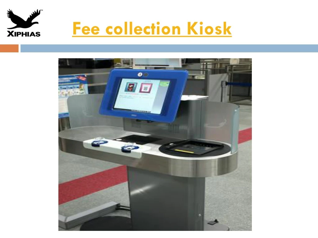 fee collection kiosk