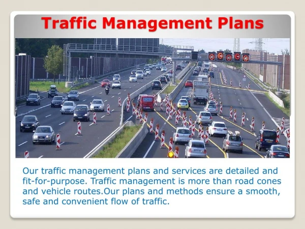 Traffic Management Plans Services | Traffic R Us