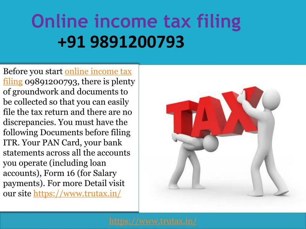 online income tax filing