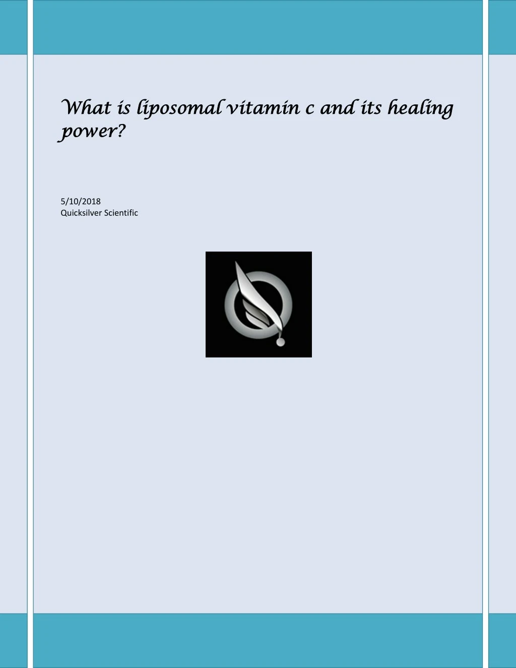 what what is is liposomal vitamin