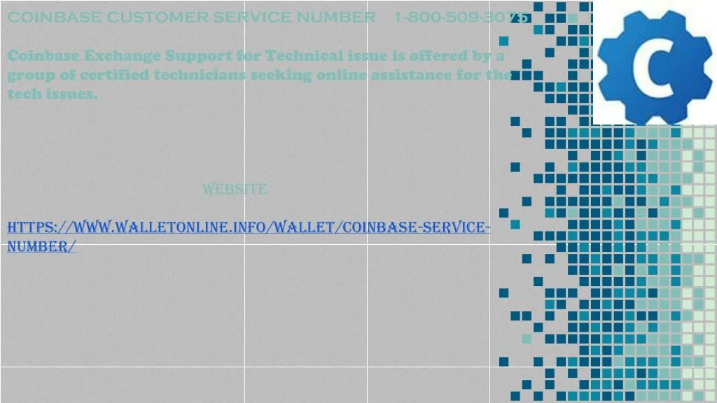 coinbase customer service number 1 800 509 3075
