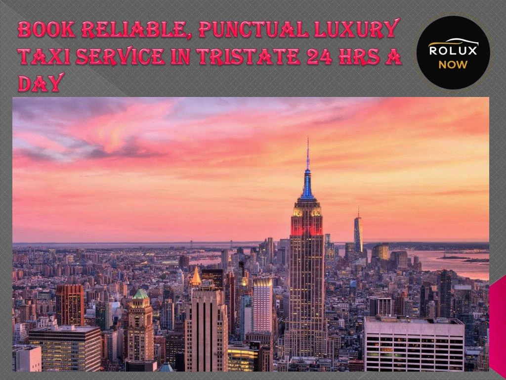 book reliable punctual luxury taxi service