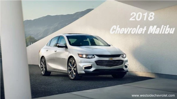 Both Luxurious and Sporty 2018 Chevrolet Malibu Mid-Size Car – Westside Chevrolet