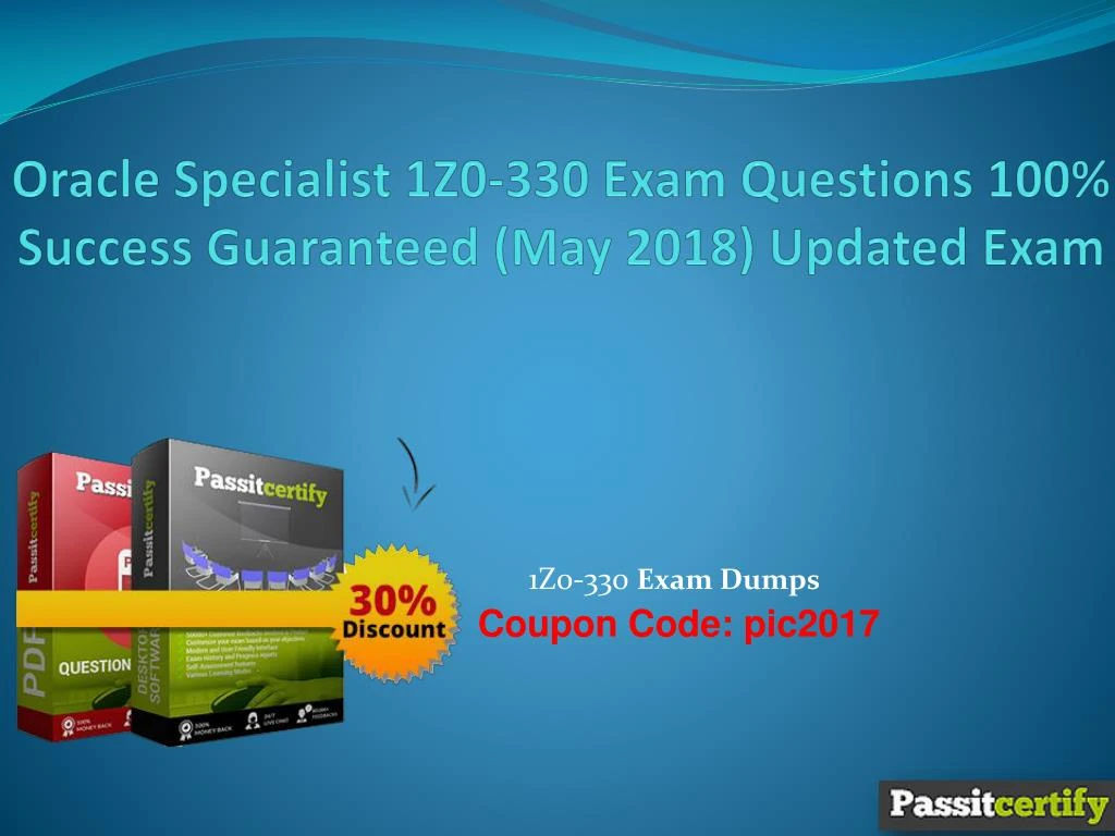 oracle specialist 1z0 330 exam questions 100 success guaranteed may 2018 updated exam