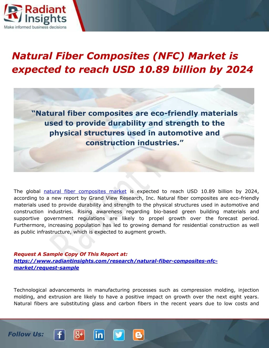 natural fiber composites nfc market is expected