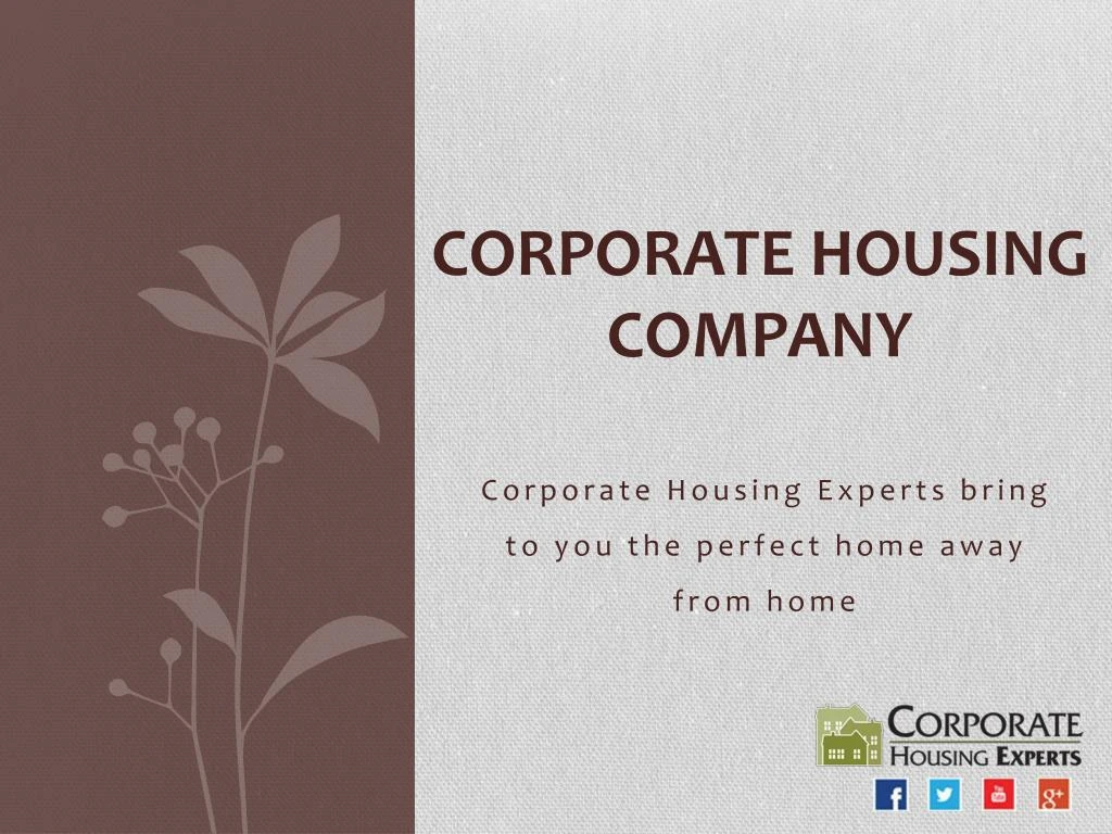 corporate housing company