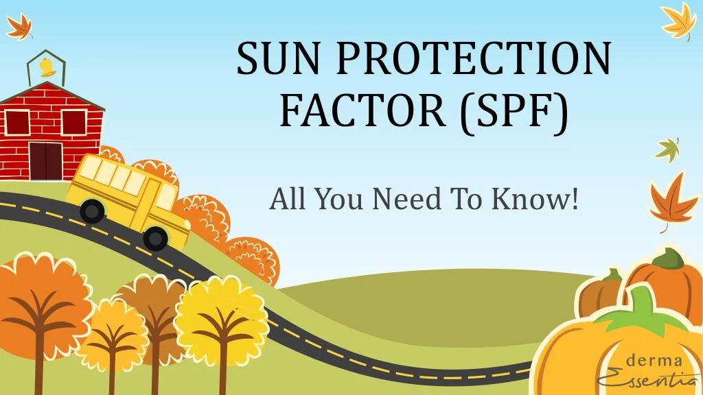 sun protection factor spf