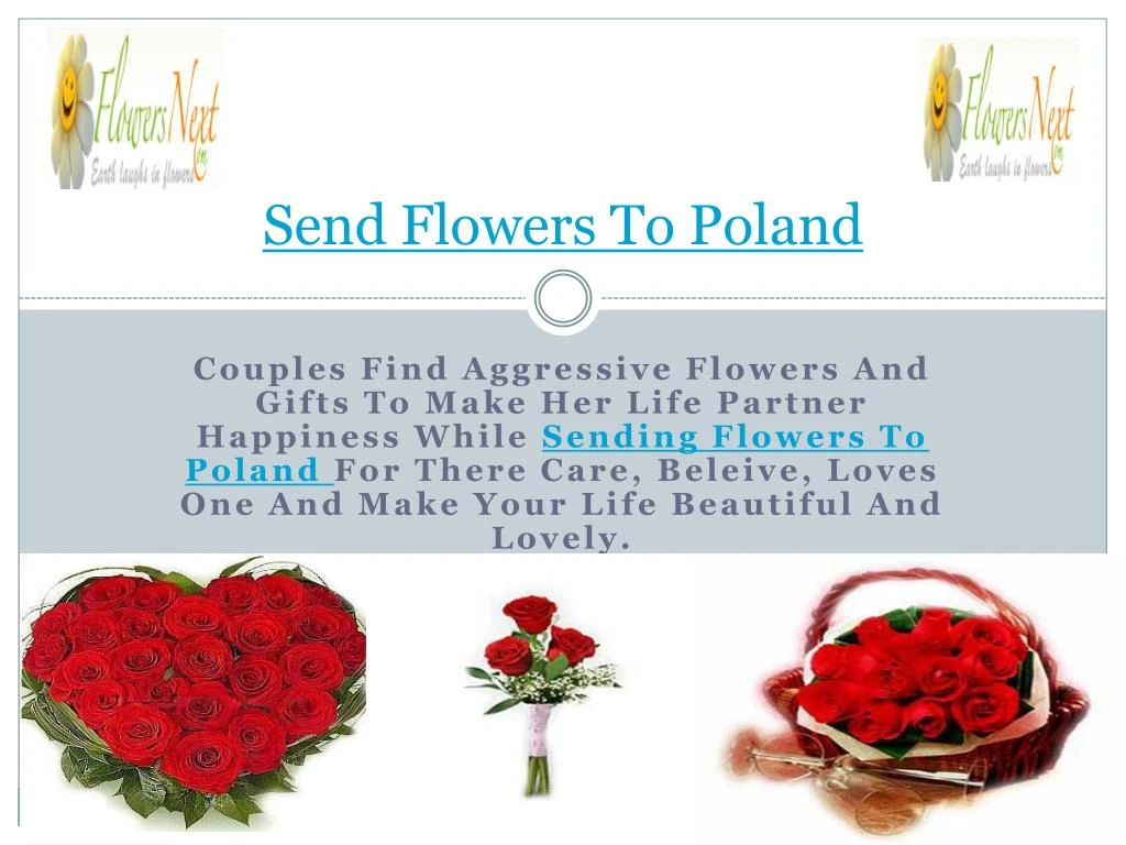 send flowers to poland