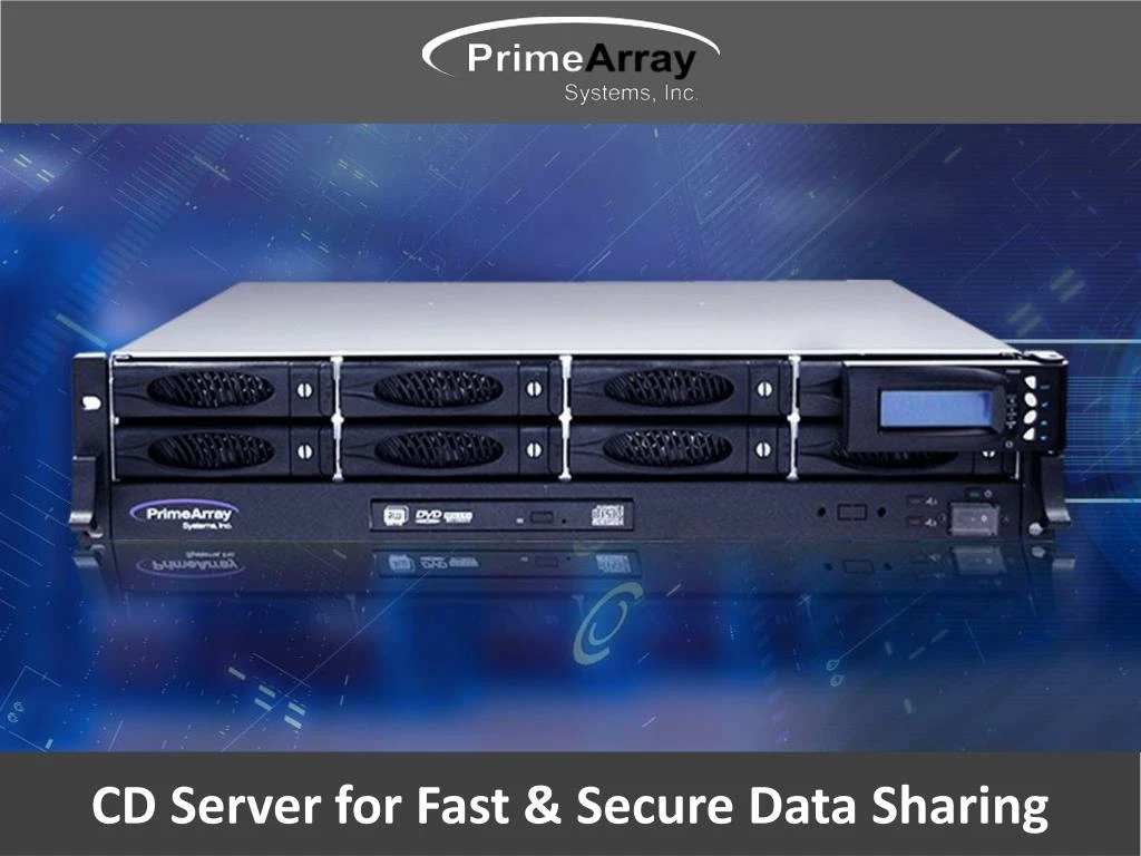 cd server for fast secure data sharing