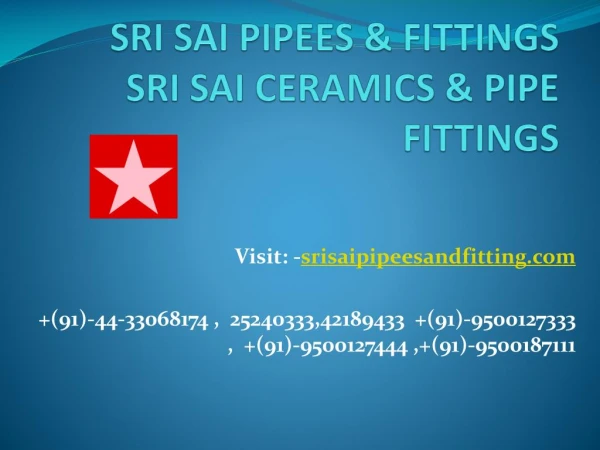 Pvc Pipe Fitting Dealers-Supreme In Chennai
