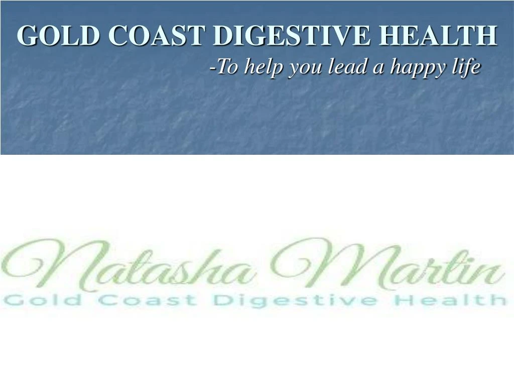 gold coast digestive health