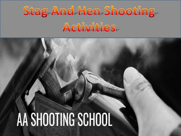Plan stag and hen shooting activities at AA Shooting School, Dorset, UK
