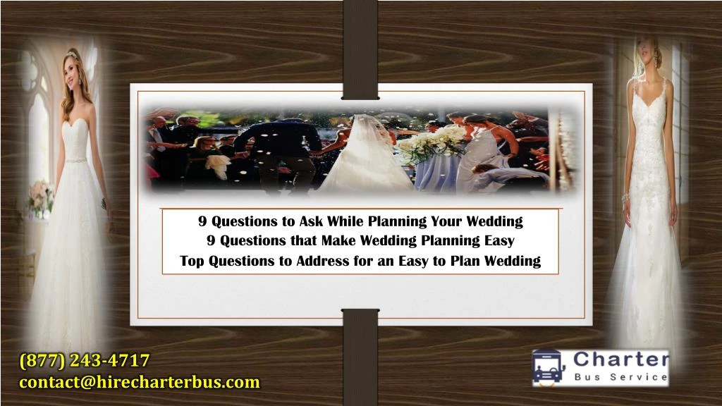 9 questions to ask while planning your wedding