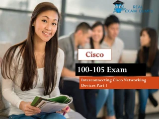 Exam Dumps | 100-105 Dumps PDF Real Exam Questions Answers - slide 1