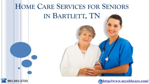 Home Care Services for Seniors in Bartlett, TN