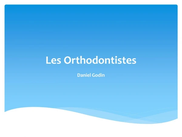 Traitement Orthodontie