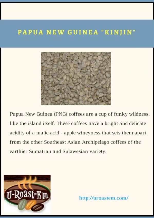 PAPUA NEW GUINEA "Kinjin"