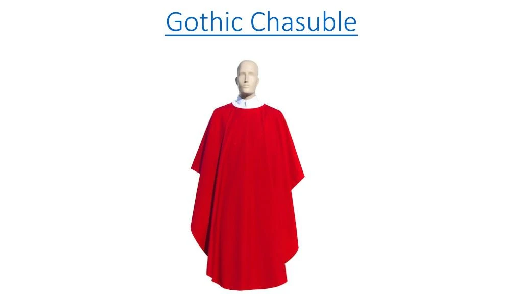 gothic chasuble