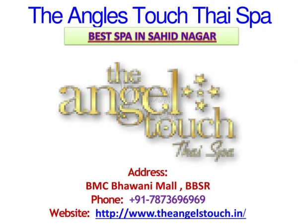 Best Spa in Sahid Nagar