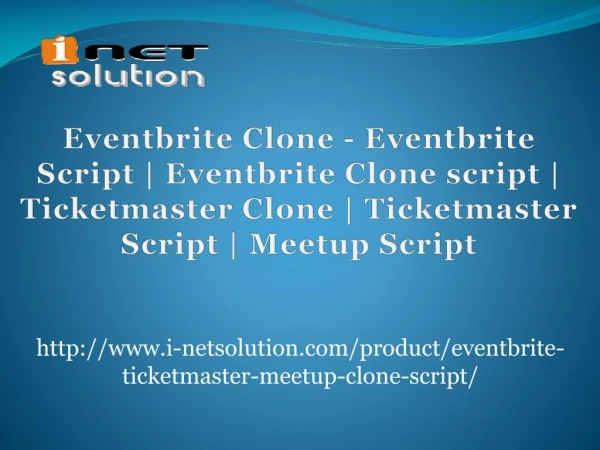 Eventbrite Clone - Eventbrite Script | Eventbrite Clone script