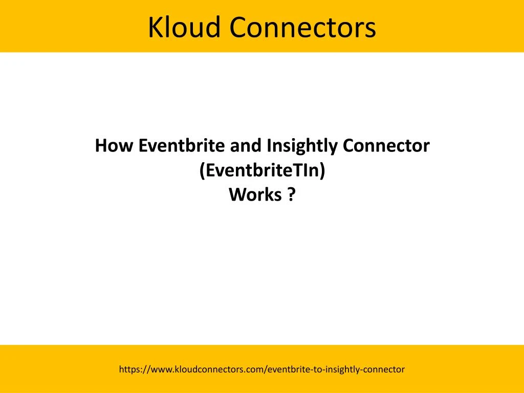 kloud connectors