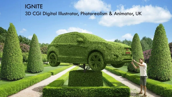 IGNITE - 3D CGI Digital Illustrator, Photorealism & Animator, UK