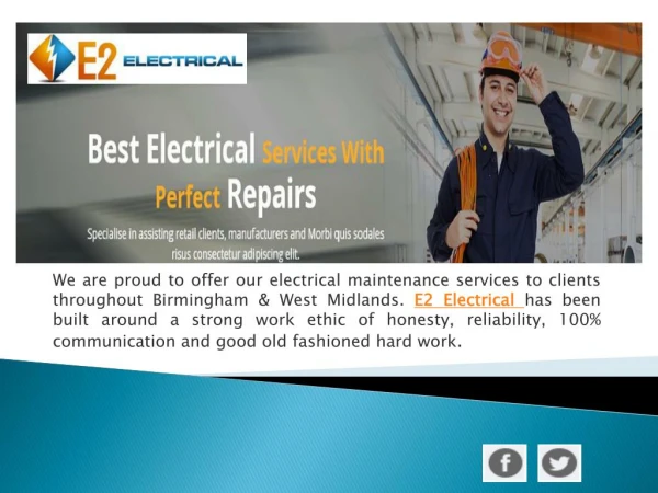 Best Electrical Services in Birmingham