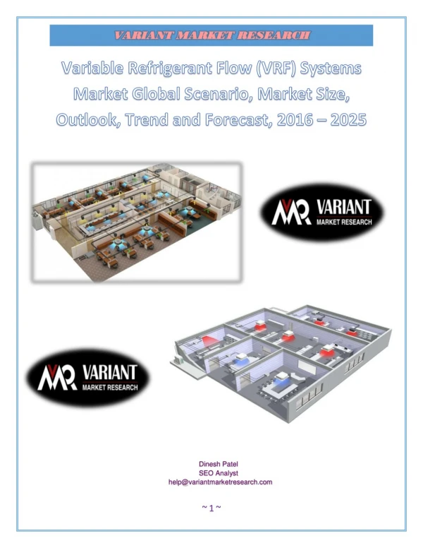 Variable Refrigerant Flow (VRF) Systems Market