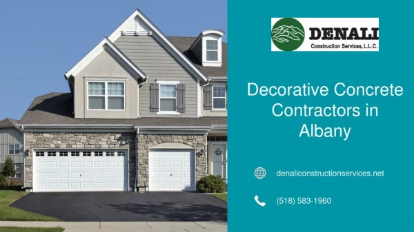 Best Decorative Concrete Contractors in Albany