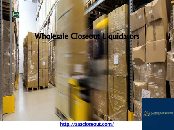 Wholesale Closeout Liquidators
