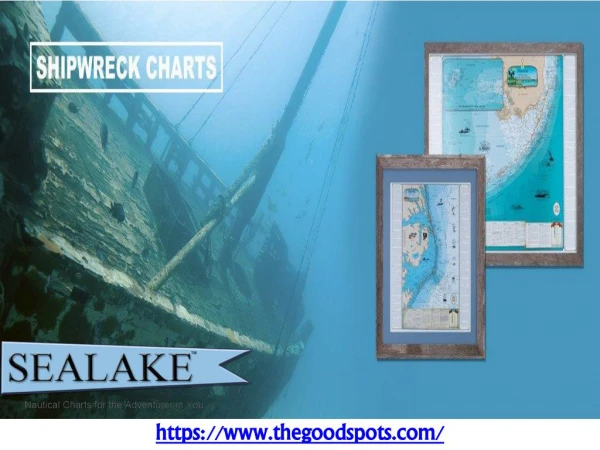 Shipwreck Fishing Charts and Maps