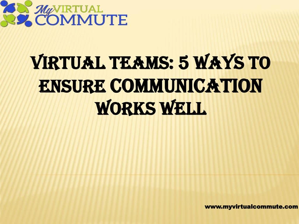 virtual teams 5 ways to ensure communication